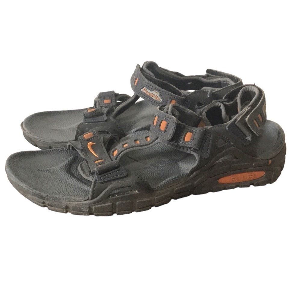 Nike Air ACG Black Adjustable strap hiking Sandals Men size 11 Terrain Outdoors